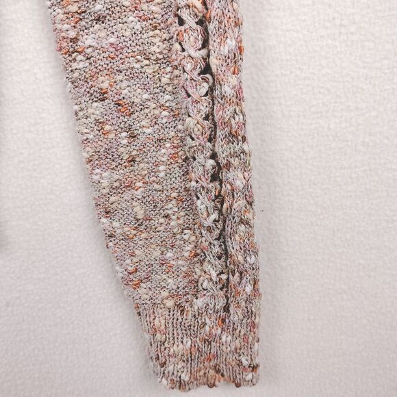 Rag & Bone Cardigan Sweater Women Size Medium Beige Button Up Chunky Loose Knit - Picture 13 of 16